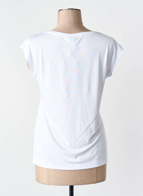 T-shirt manches courtes manches courtes blanc PIECES femme