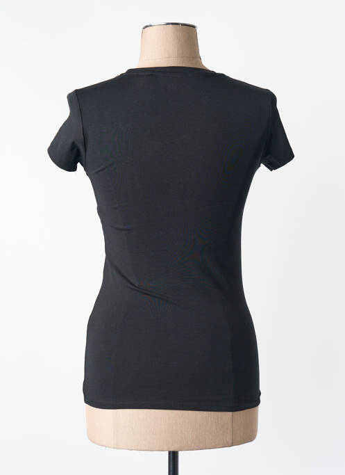T-shirt noir GUESS femme