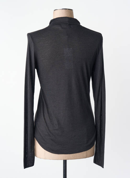 Pull col roulé noir MOLLY BRACKEN femme