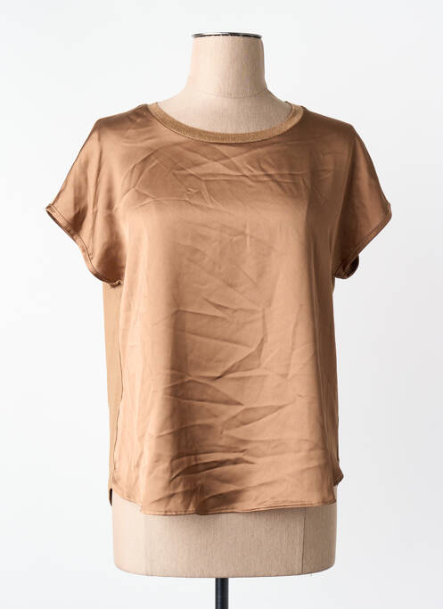 Top marron AMELIE & AMELIE femme