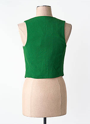 Gilet sans manche vert MANGO femme
