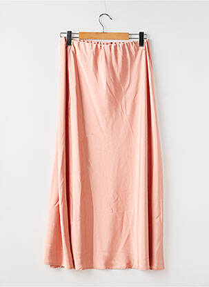 Jupe mi-longue rose AMELIE & AMELIE femme