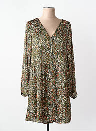 Robe courte vert ONLY femme