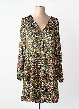 Robe courte vert ONLY femme