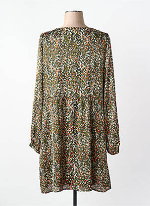 Robe courte vert ONLY femme