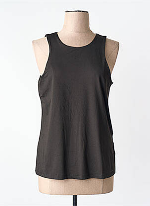Débardeur col rond sans manche noir VERO MODA femme
