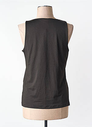 Débardeur col rond sans manche noir VERO MODA femme