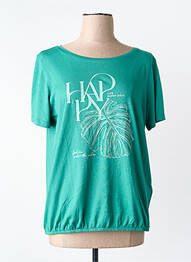 T-shirt vert STREET ONE femme