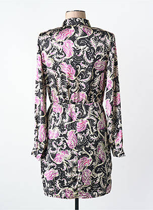 Robe mi-longue violet MORGAN femme
