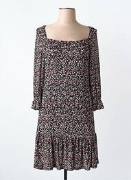 Robe mi-longue noir MANGO femme
