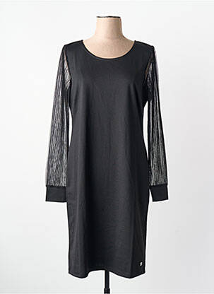 Robe mi-longue noir ZABAIONE femme