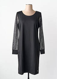 Robe mi-longue noir ZABAIONE femme