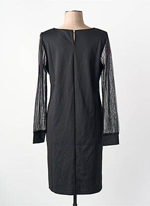 Robe mi-longue noir ZABAIONE femme