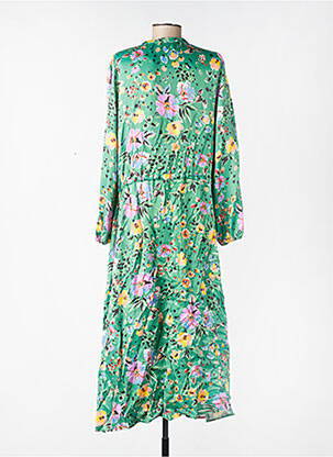 Robe longue vert NAF NAF femme