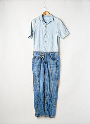 Combi-pantalon bleu LE TEMPS DES CERISES femme