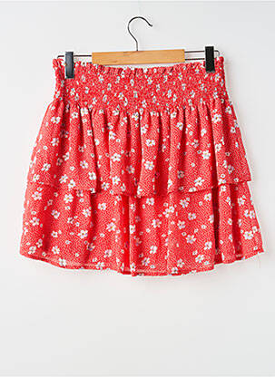 Jupe courte rouge ONLY femme