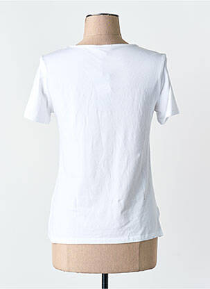 T-shirt blanc MORE & MORE femme