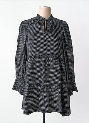 Robe courte noir SUPERDRY femme