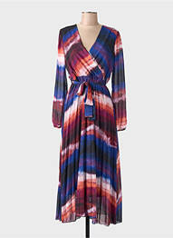 Robe longue bleu AMELIE & AMELIE femme