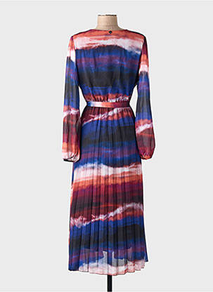 Robe longue bleu AMELIE & AMELIE femme
