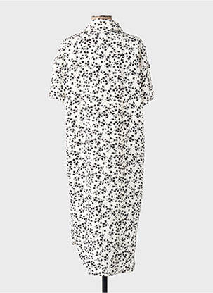 Robe courte manches courtes manches courtes blanc VERO MODA femme