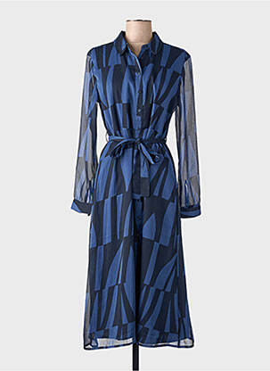 Robe longue bleu STREET ONE femme