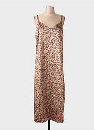 Robe courte marron ONLY femme