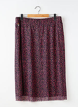 Jupe mi-longue rose STREET ONE femme