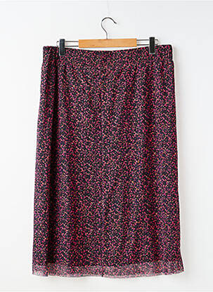 Jupe mi-longue rose STREET ONE femme
