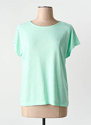 T-shirt vert STREET ONE femme