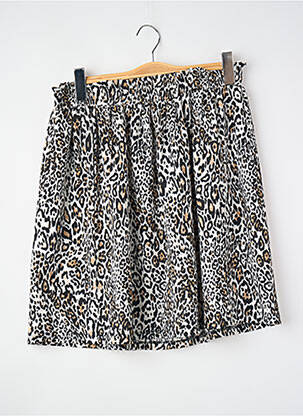 Jupe courte marron VILA femme