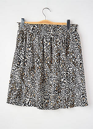 Jupe courte marron VILA femme