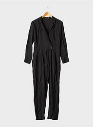 Combi-pantalon noir MANGO femme