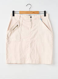 Jupe courte beige STREET ONE femme
