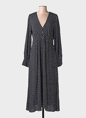 Robe longue noir MANGO femme