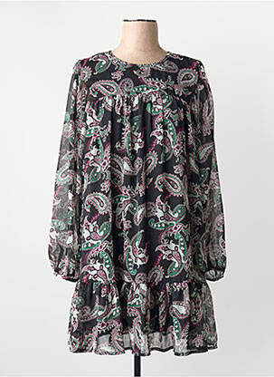 Robe mi-longue noir ONLY femme