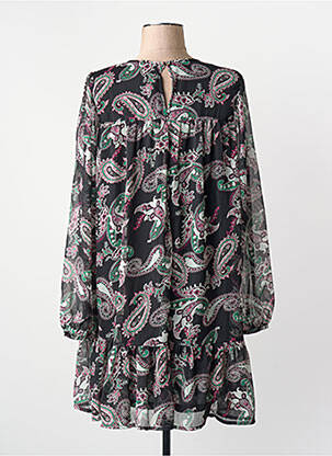 Robe mi-longue noir ONLY femme