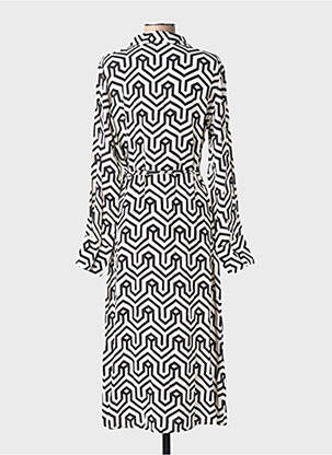 Robe longue manches longues manches longues noir VILA femme