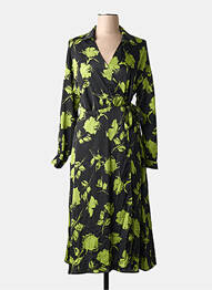 Robe longue vert ELLI WHITE femme