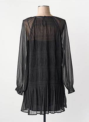 Robe longue noir MANGO femme