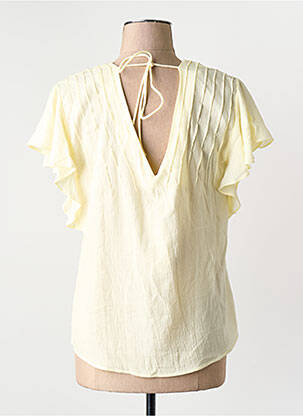 Blouse jaune MANGO femme