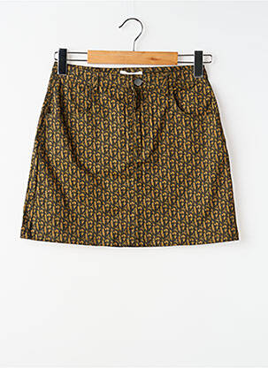 Jupe courte marron MANGO femme