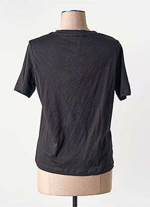 T-shirt gris MANGO femme