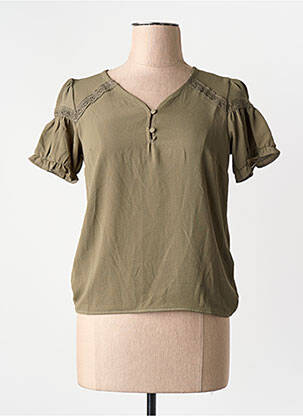 T-shirt vert NAF NAF femme