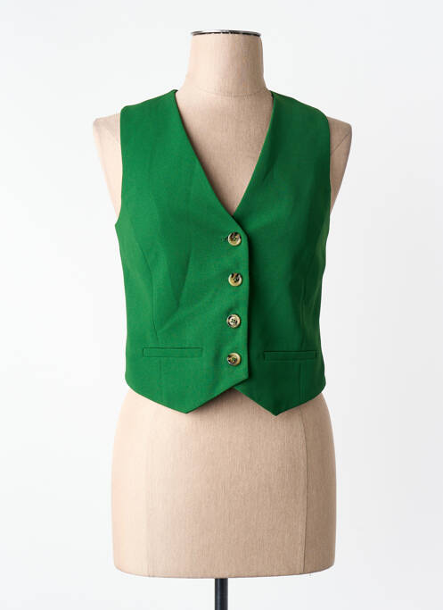 Gilet sans manche vert MANGO femme