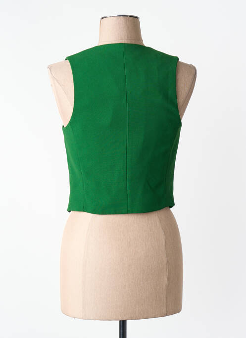 Gilet sans manche vert MANGO femme