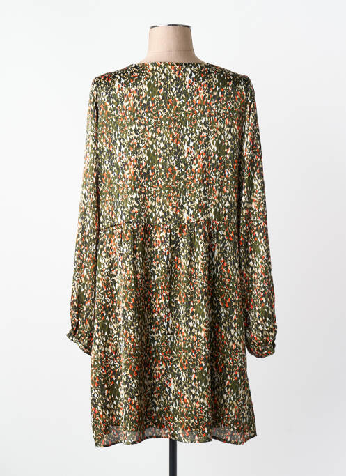Robe courte vert ONLY femme