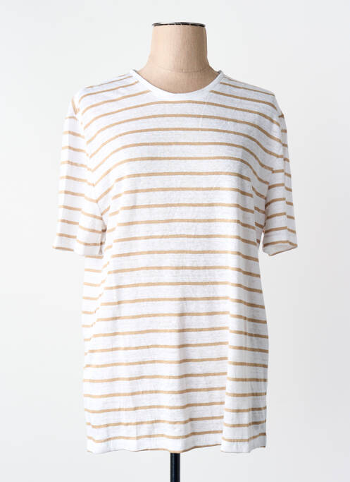 T-shirt blanc MANGO homme