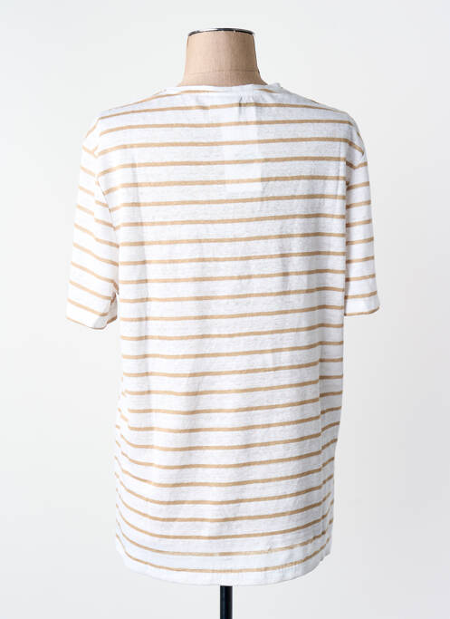 T-shirt blanc MANGO homme