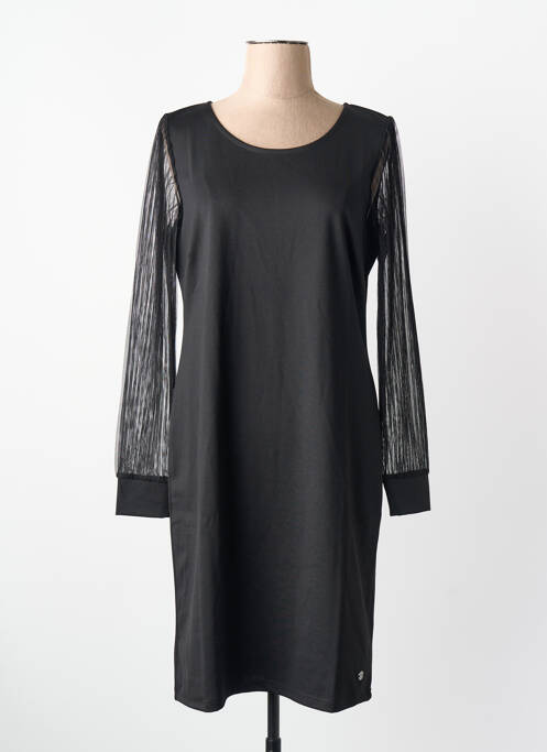 Robe mi-longue noir ZABAIONE femme